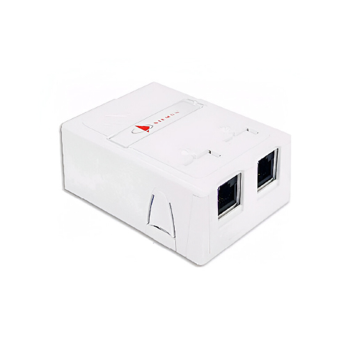 ROSETA 2P BLANCA, DESCARGADA, SIEMON